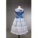 Twin Bears Antique Navy Bear Top Skirt Paneled OP and Sets(2nd Pre-Order/2 Colours/Full Payment Without Shipping)